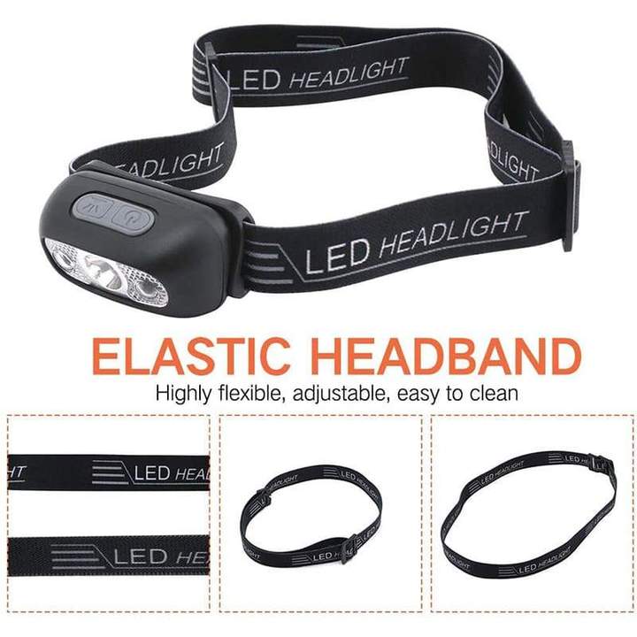 LED čelovka pro outdoorové aktivity