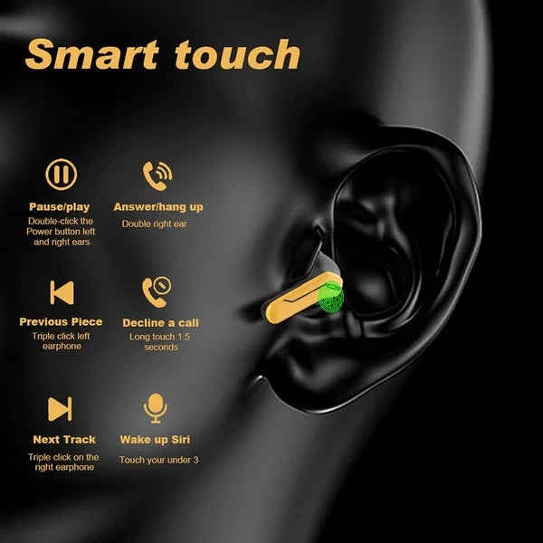 Bezdrôtové Hi-FI stereo slúchadlá s ultra nízkou latenciou do uší s potlačením hluku