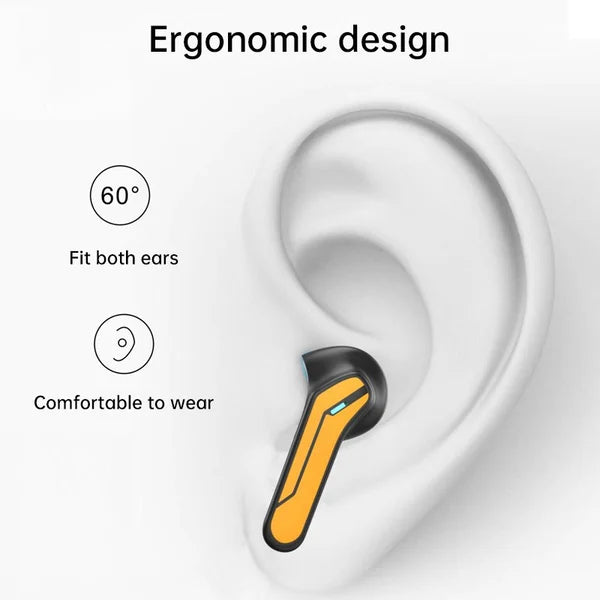 Wireless Ultra-Low Latency HI-FI Stereo Sound Noise Cancelling Earbuds