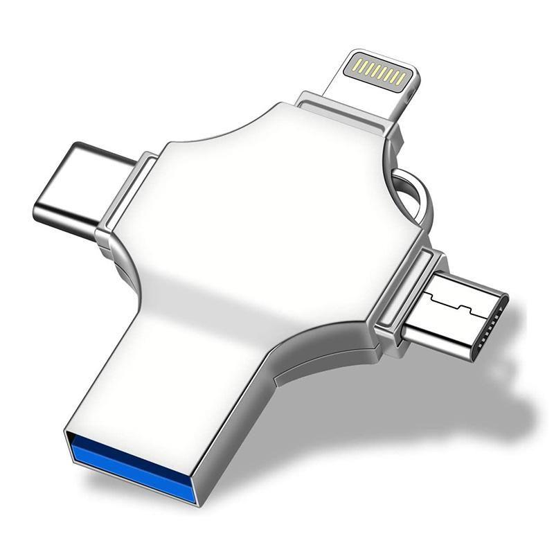 Přenosné úložiště USB 4 v 1 Micro Flash Drive
