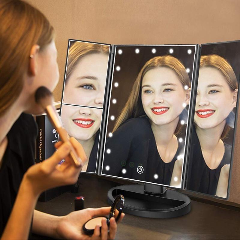 Lighted Makeup Vanity Mirror, 24LED