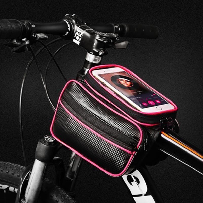 Kerékpáros mobiltelefon táska