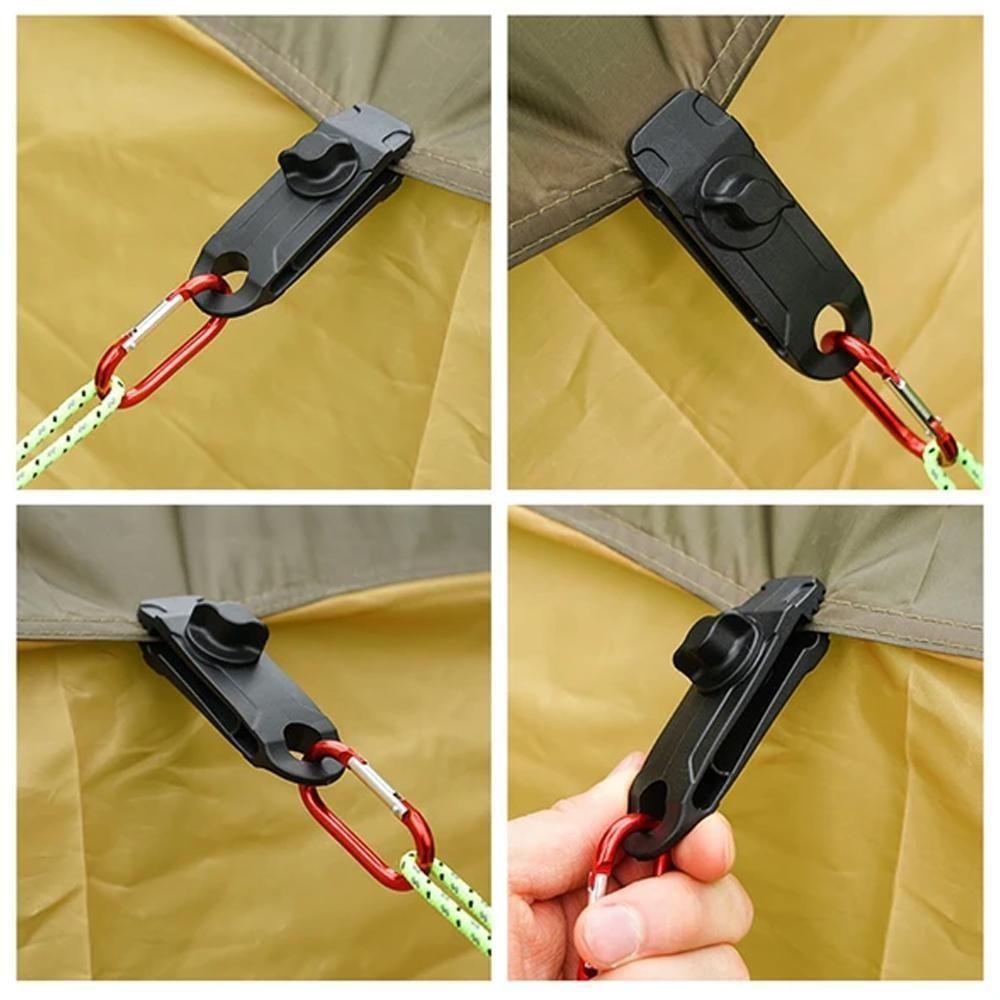 Clip de tente en linoléum réutilisable