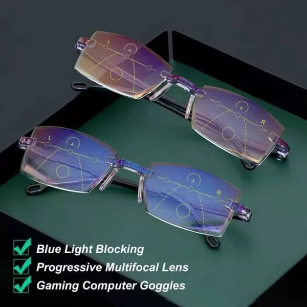 Okulary antyniebieskie do czytania