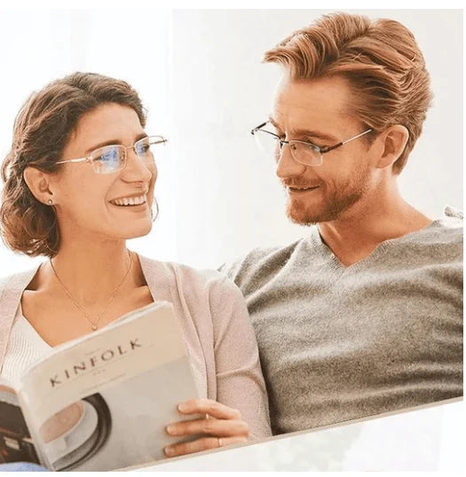Anti-modré okuliare na čítanie