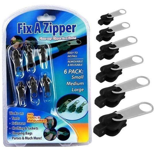 Fixní zip (6 kusů)