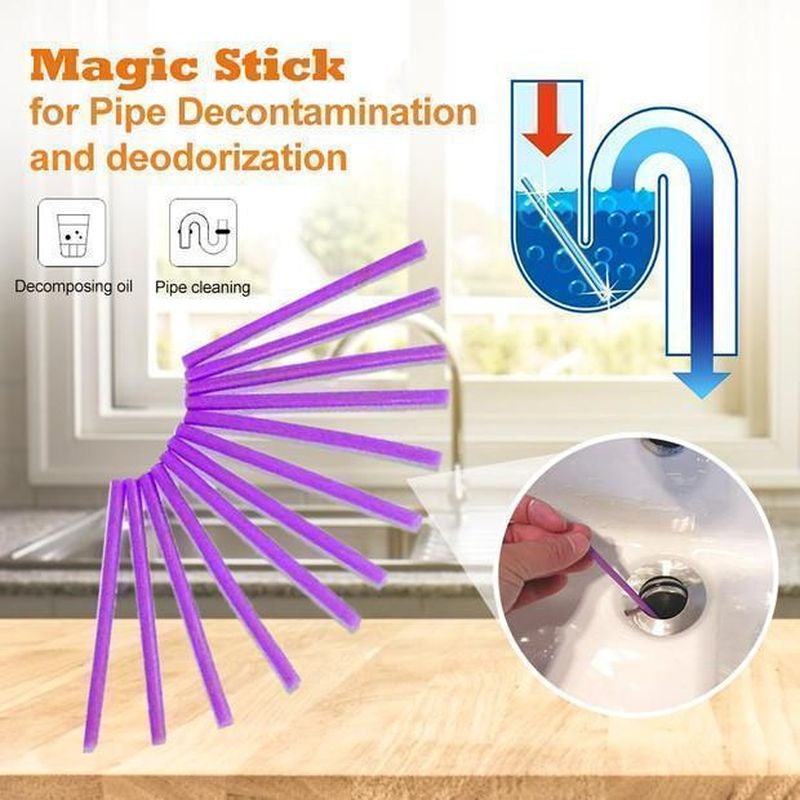 Stick magic pentru decontaminarea și dezodorizarea țevilor