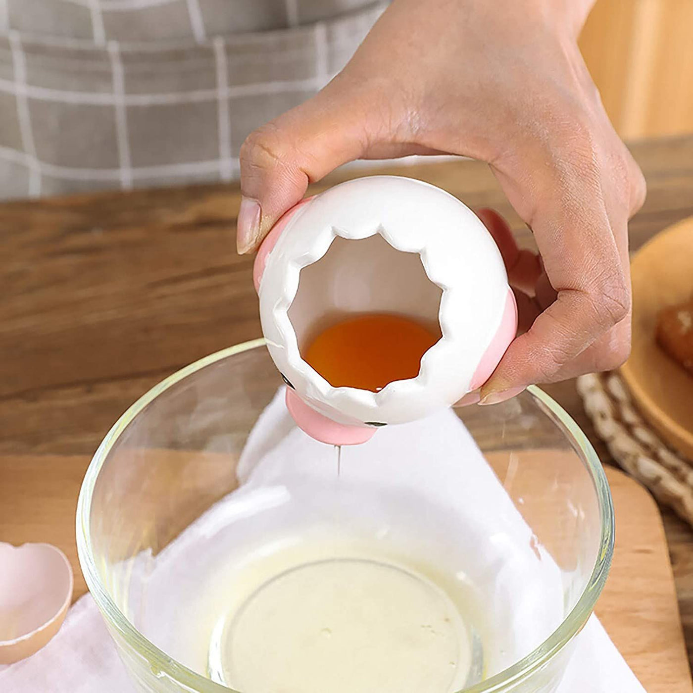Nástroj na oddeľovanie vaječného žĺtka