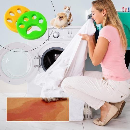 Środek do usuwania sierści zwierząt do prania