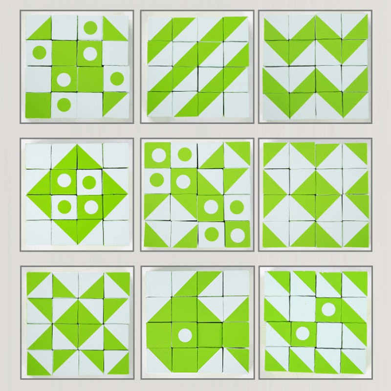 Blocs de construction de cube de puzzle 3D