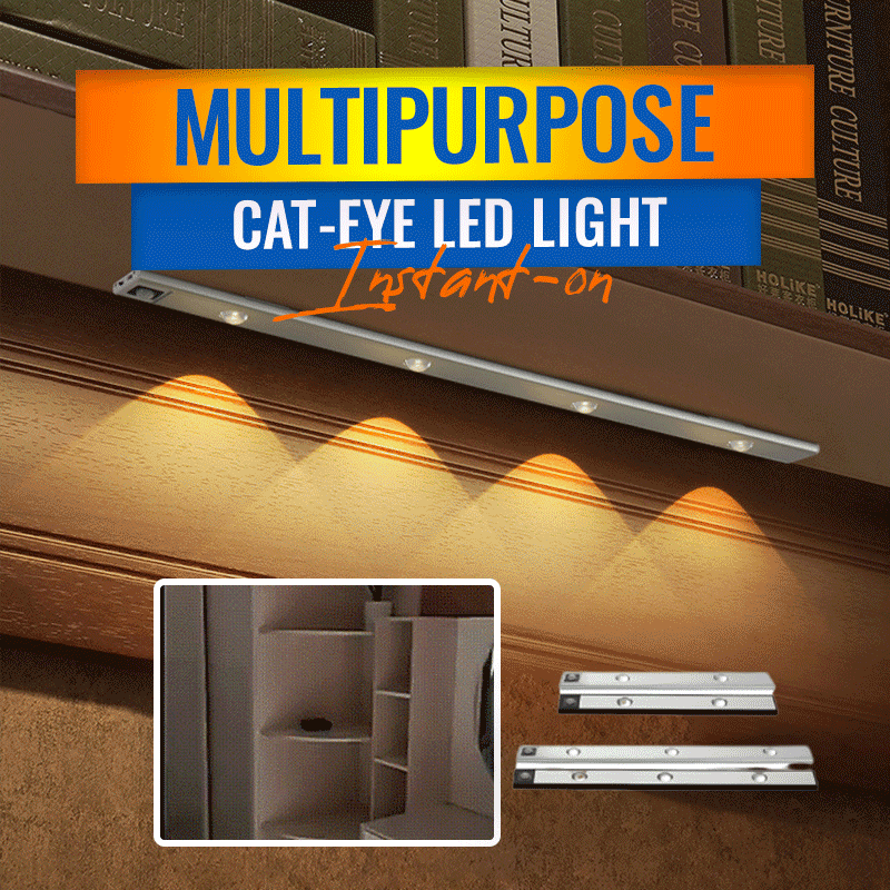Víceúčelové světlo Cat-eye LED (okamžité zapnutí)