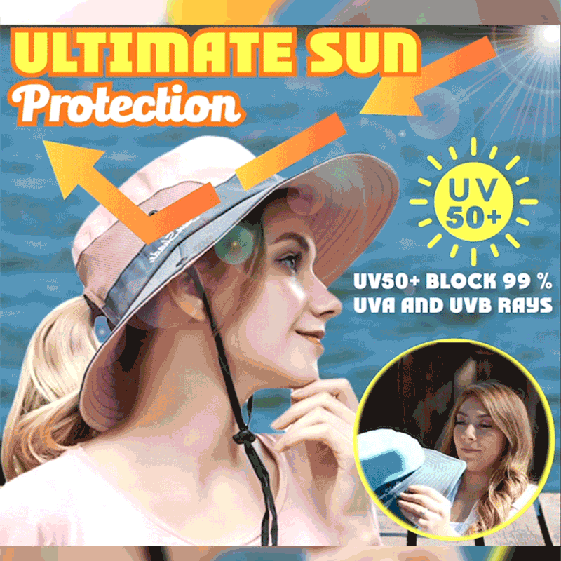 Căciulă de protecție UV în aer liber
