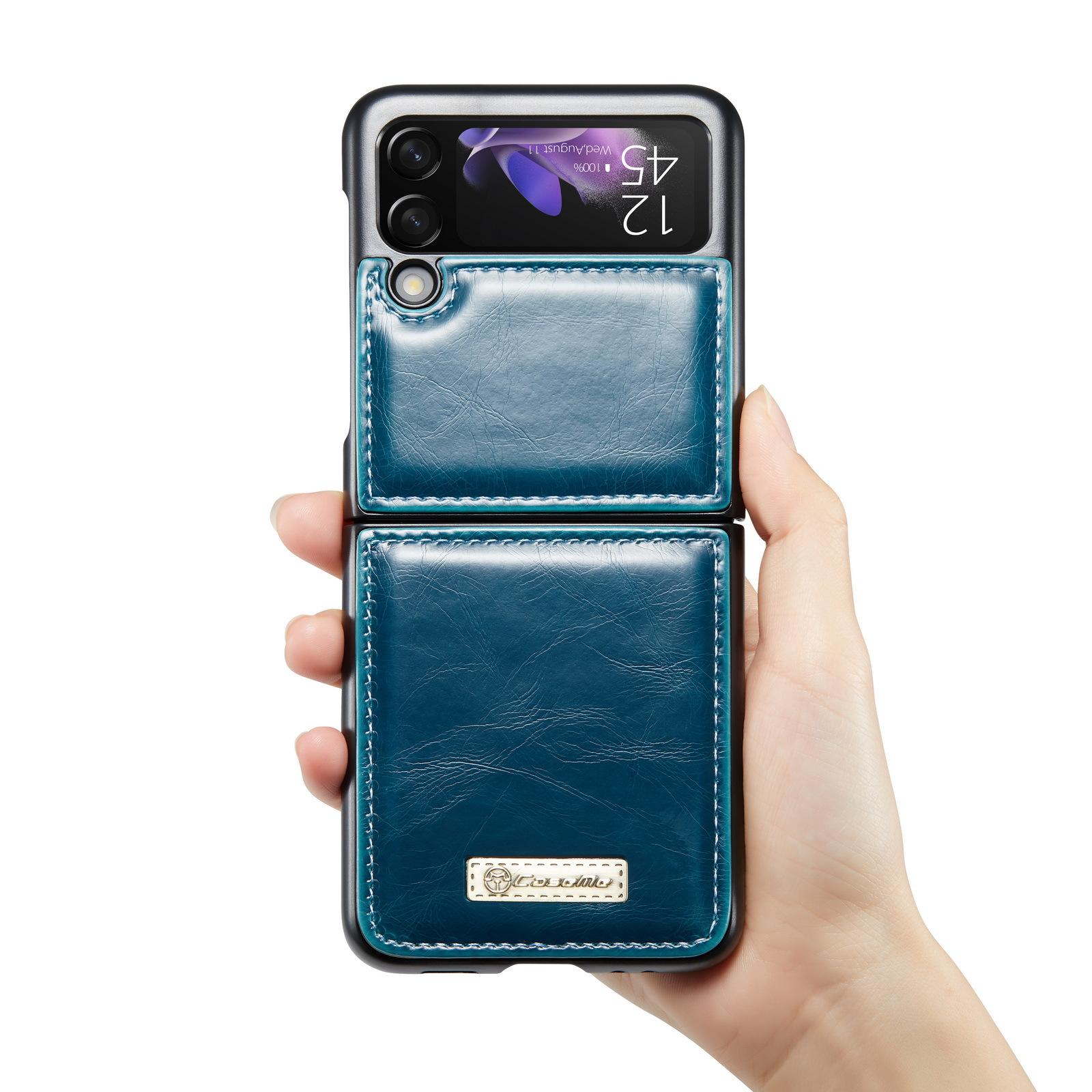 Premium Leather Flip 3/4 Phone Case