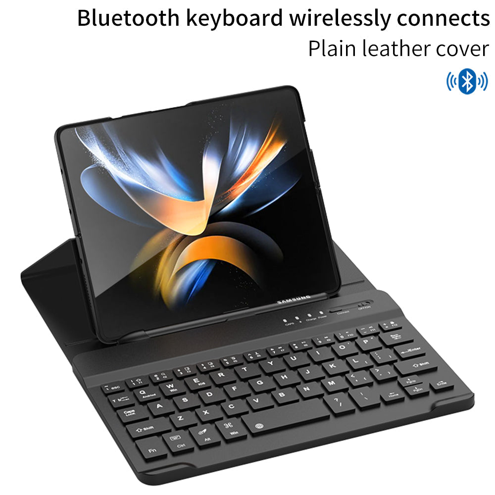 Bluetooth 3.0 Keyboard Magnetic All-inclusive Leather Cover