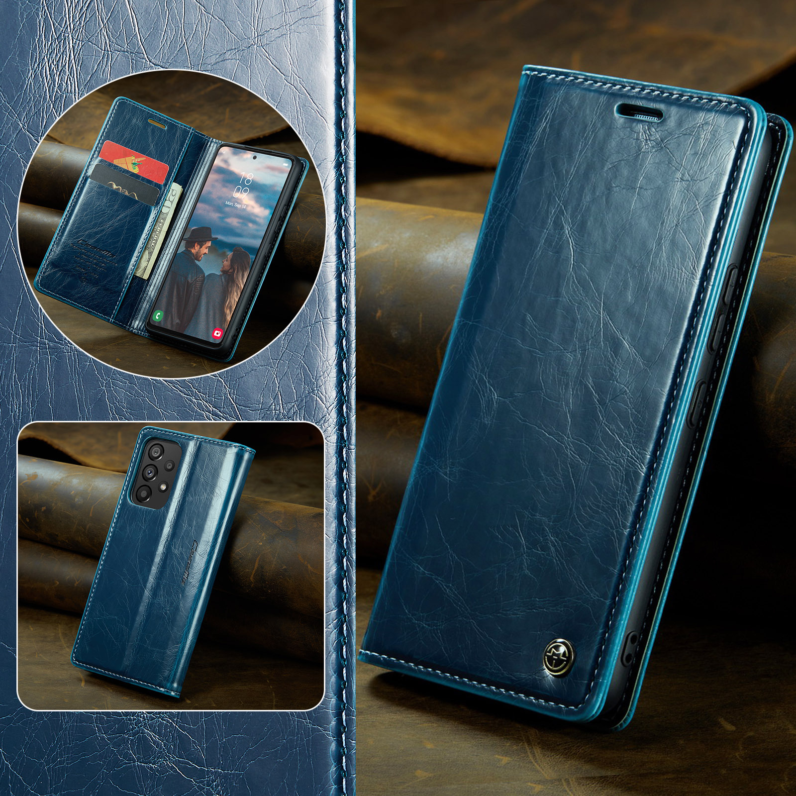 S23/S22/21 Series Premium Leather Phone Case