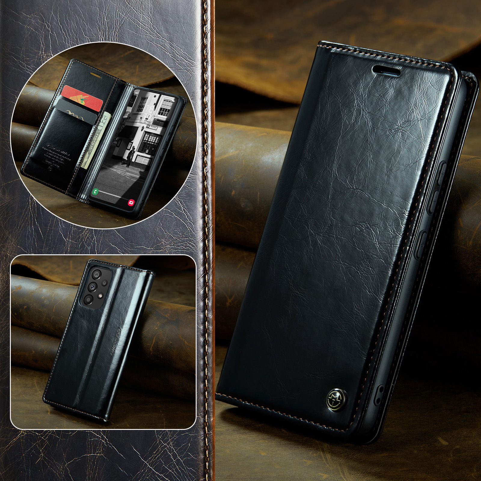 S23/S22/21 Series Premium Leather Phone Case