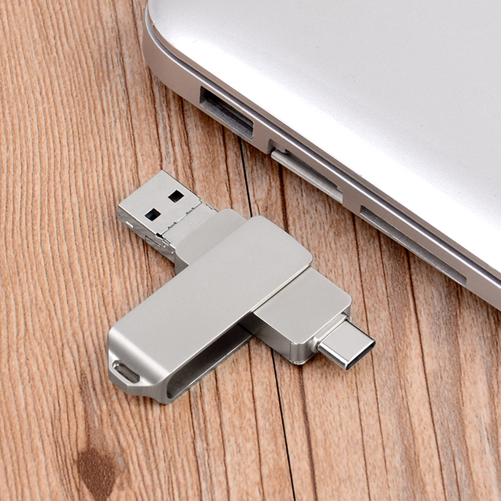 3-in-1 mobile USB flash drive (support iPhone, Android)