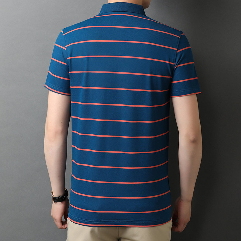 Fashion Men's Striped Polo Shirt