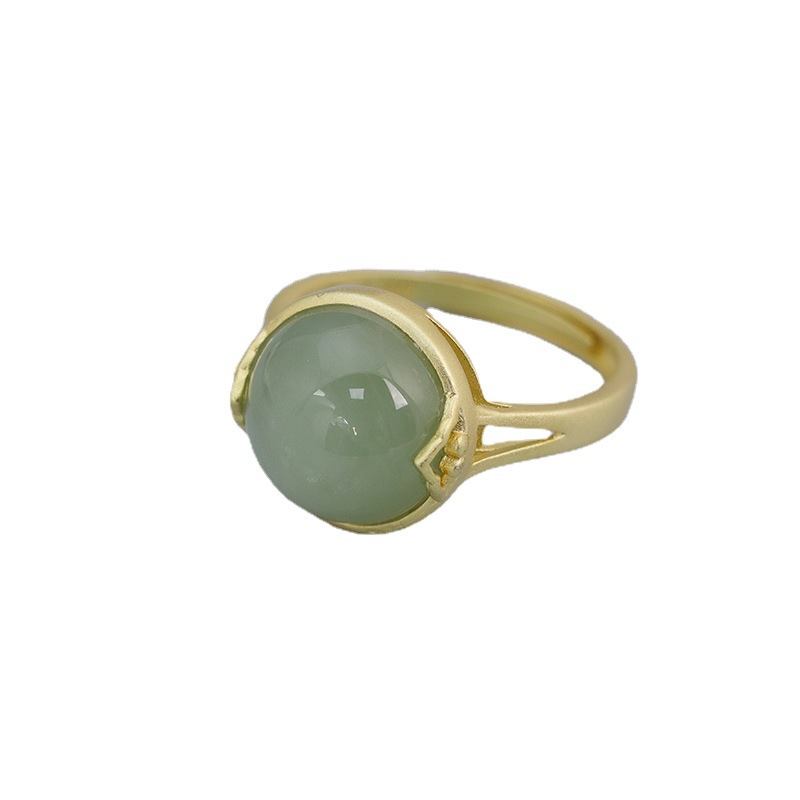 Jade Round Ring