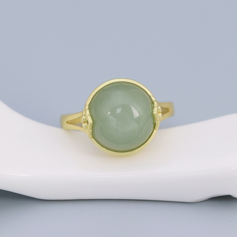Jade Round Ring