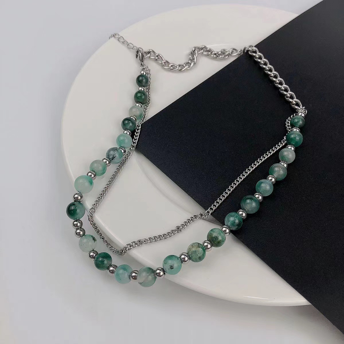 Jade Panel Necklace