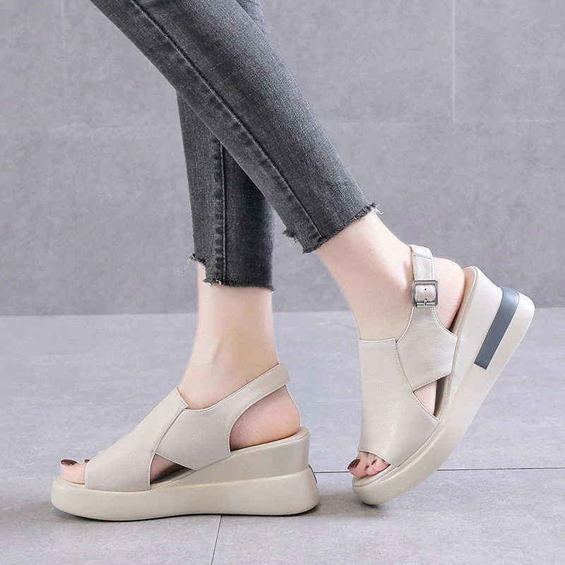 wedge platform sandals