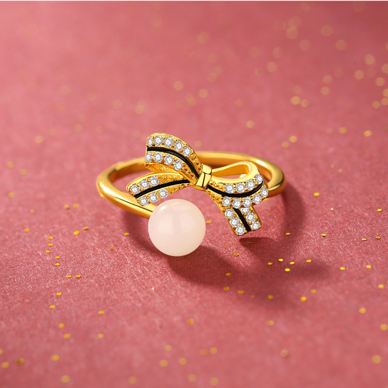 حلقة القوس الخرزة المفتوحة