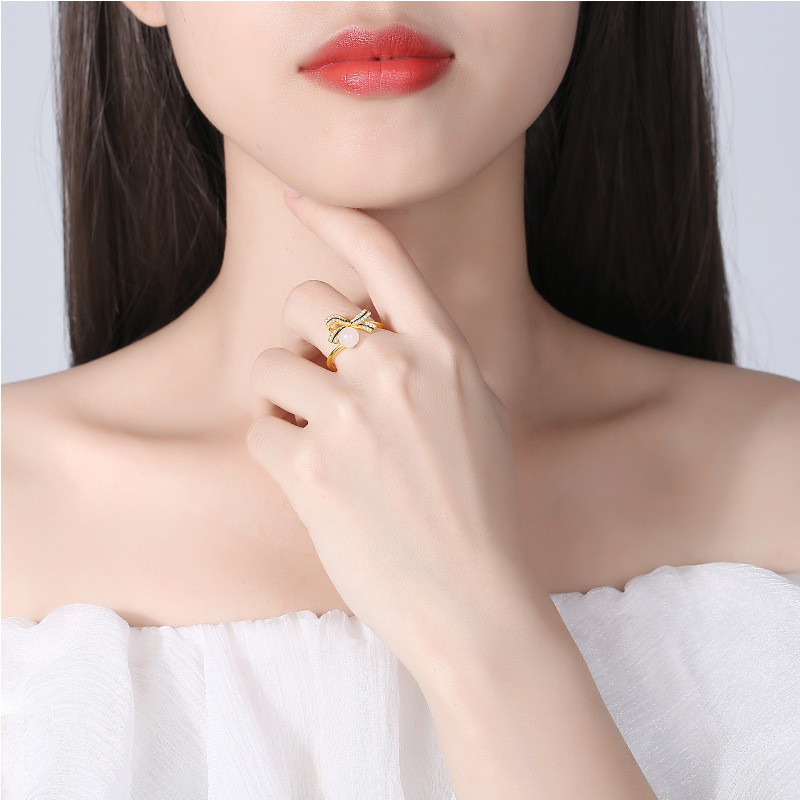 حلقة القوس الخرزة المفتوحة