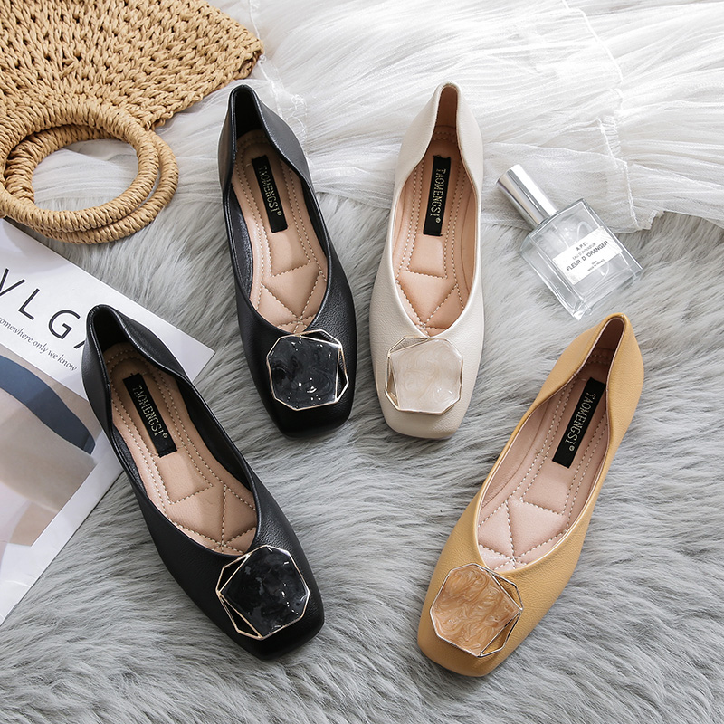Round Toe Loafers - 555-1