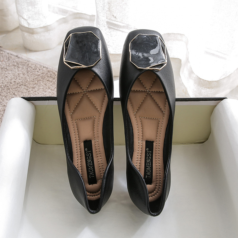 Round Toe Loafers - 555-1