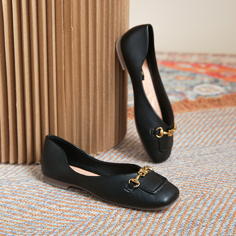 Round Toe Loafers - 555-22