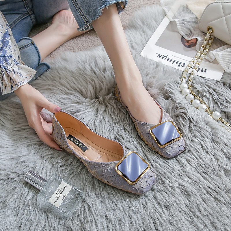 Round Toe Loafers - 555-14