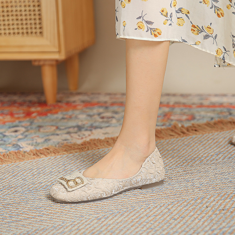 Round Toe Loafers - 555-26