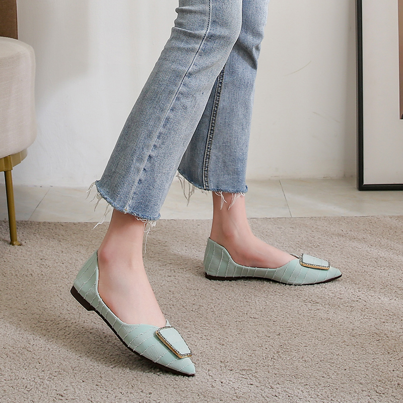 Pointed Toe Loafers -333-2