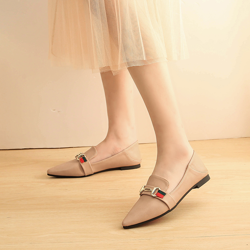 Pointed Toe Loafers -333-2