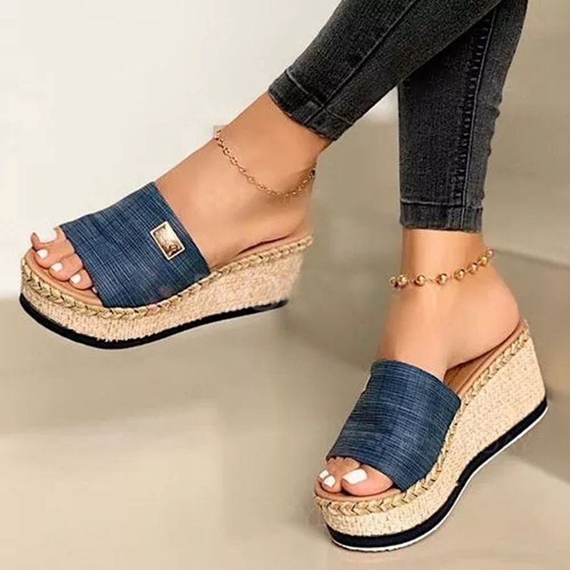Fish Mouth Cloth Sandals