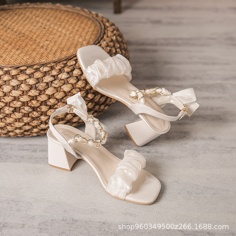Mesh Fashion High Heels