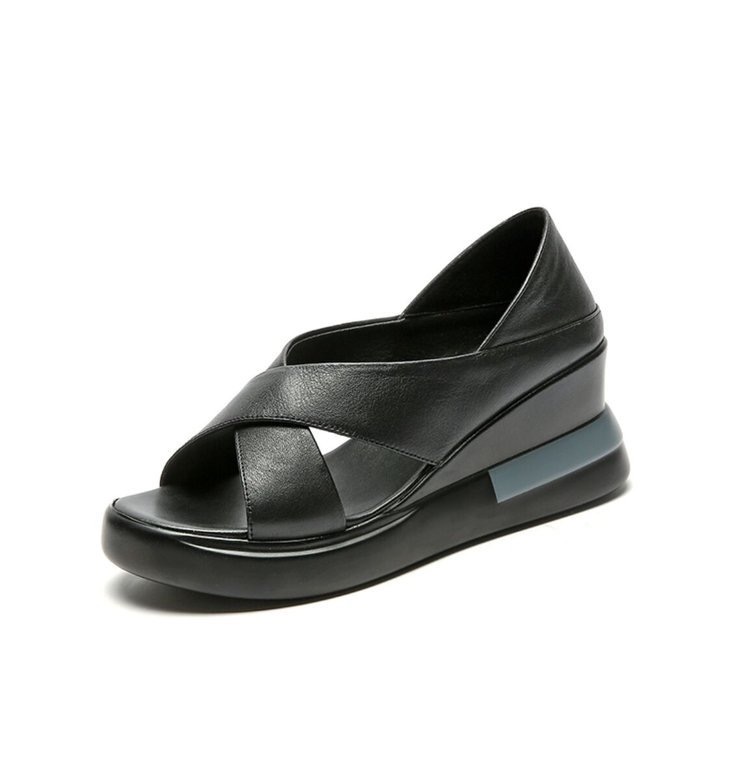 Women's sandal with wedge heel