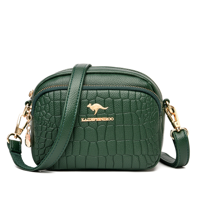 Fashion crocodile pattern small square bag