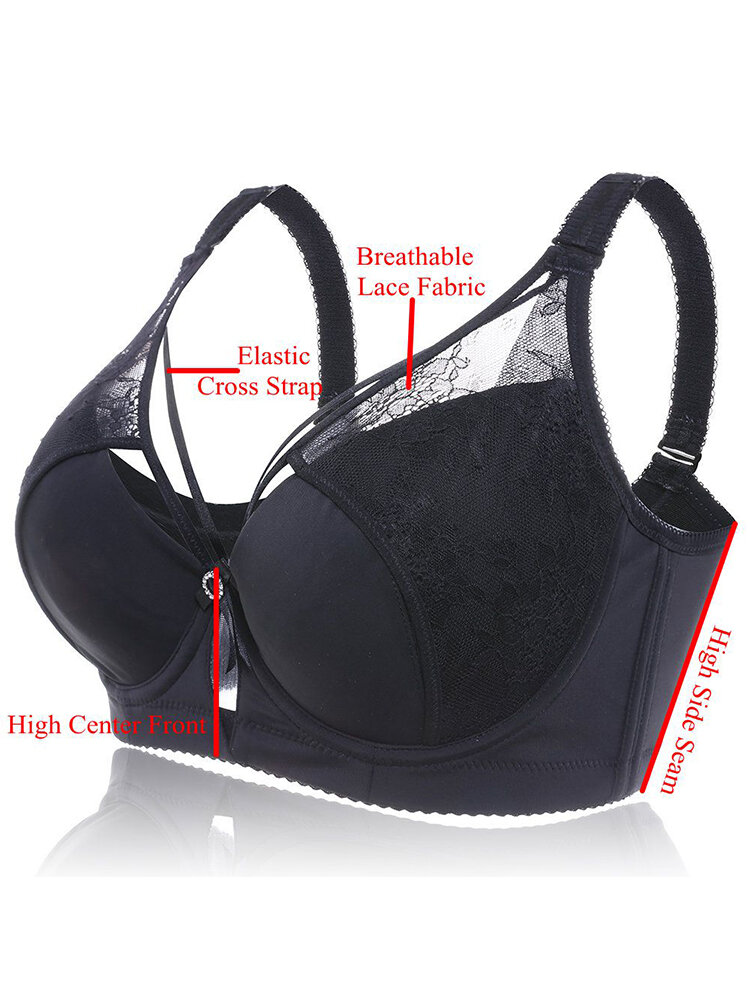 Bras Sets 2023 Sexy Floral Bow Bra For Women 34/75 36/80 38/85 40
