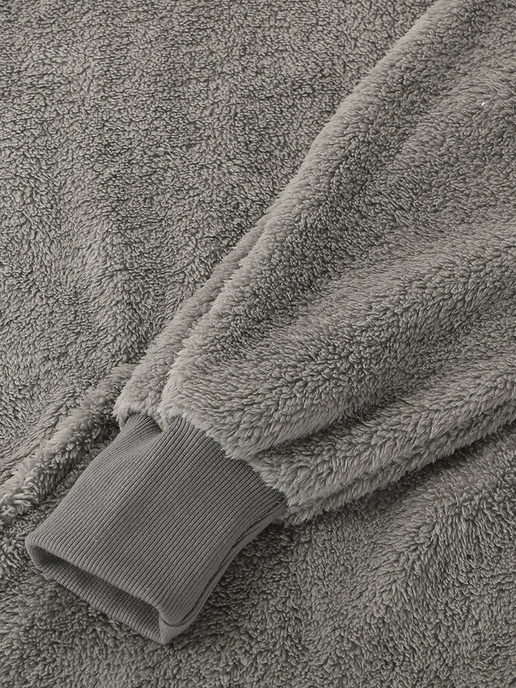 Double Plush Oversized Wearable Blanket Hoodie