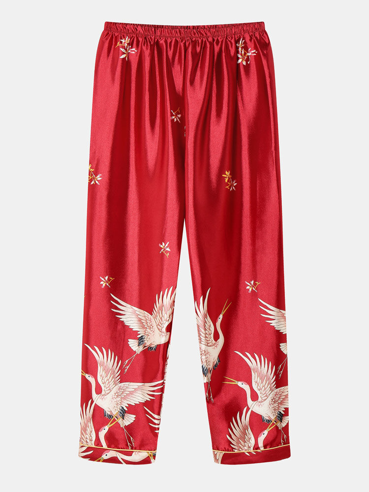 Plus Size Ice Silk Pajamas