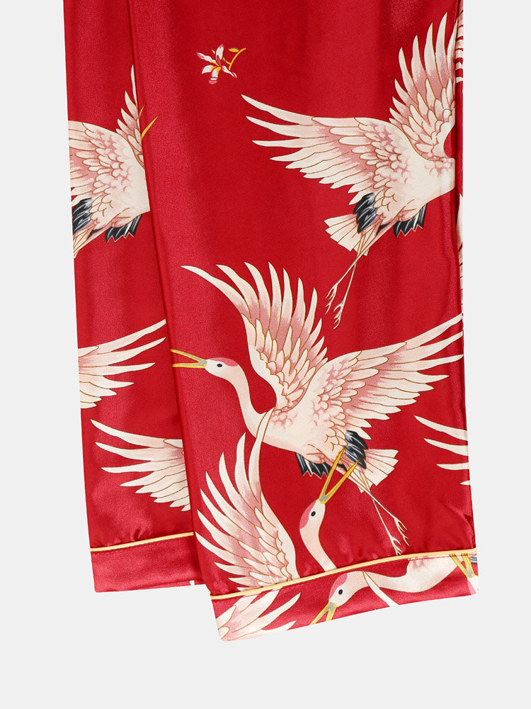 Plus Size Ice Silk Pajamas