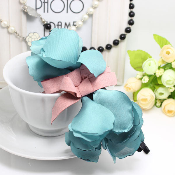 Children Kids Girls Beauty Flower Princess Hairband Hair Circle Accessories Gifts