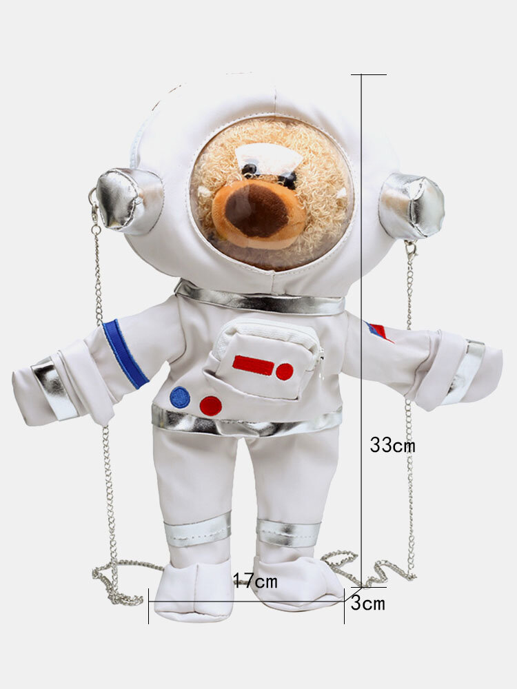 Kawaii Space Bear Crossbody Bag