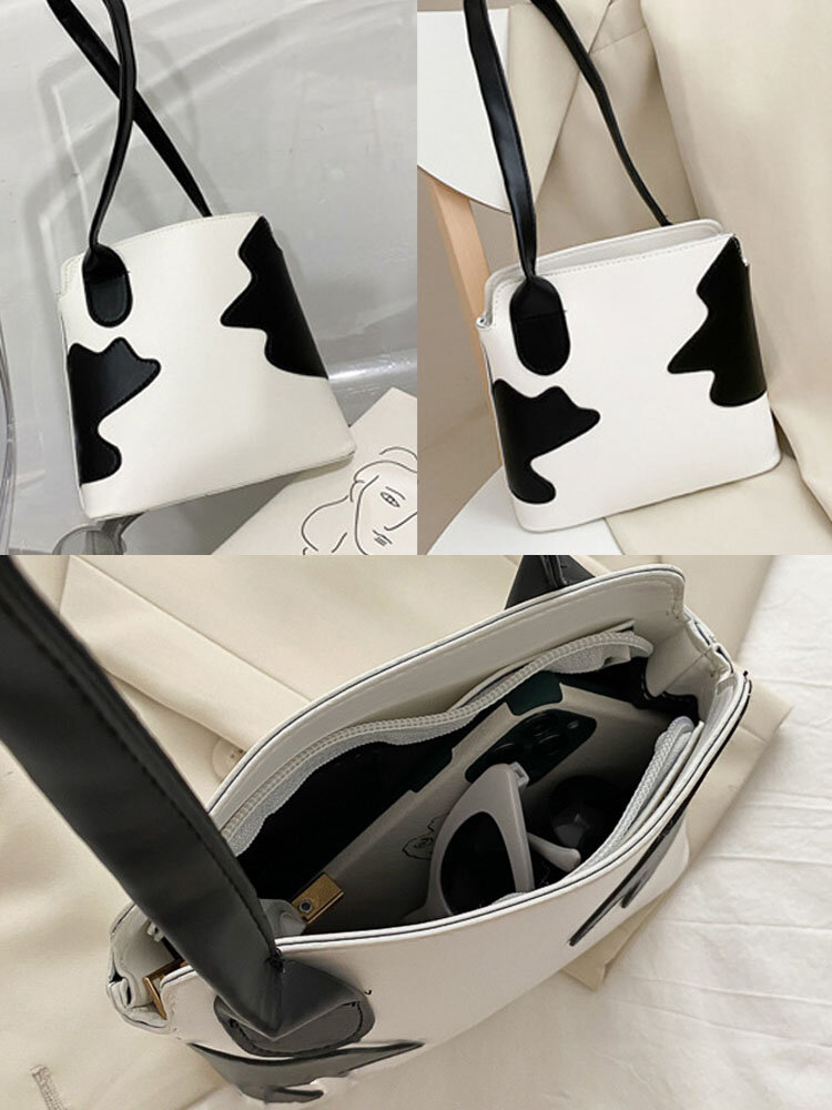 Cow Pattern Printed Tote