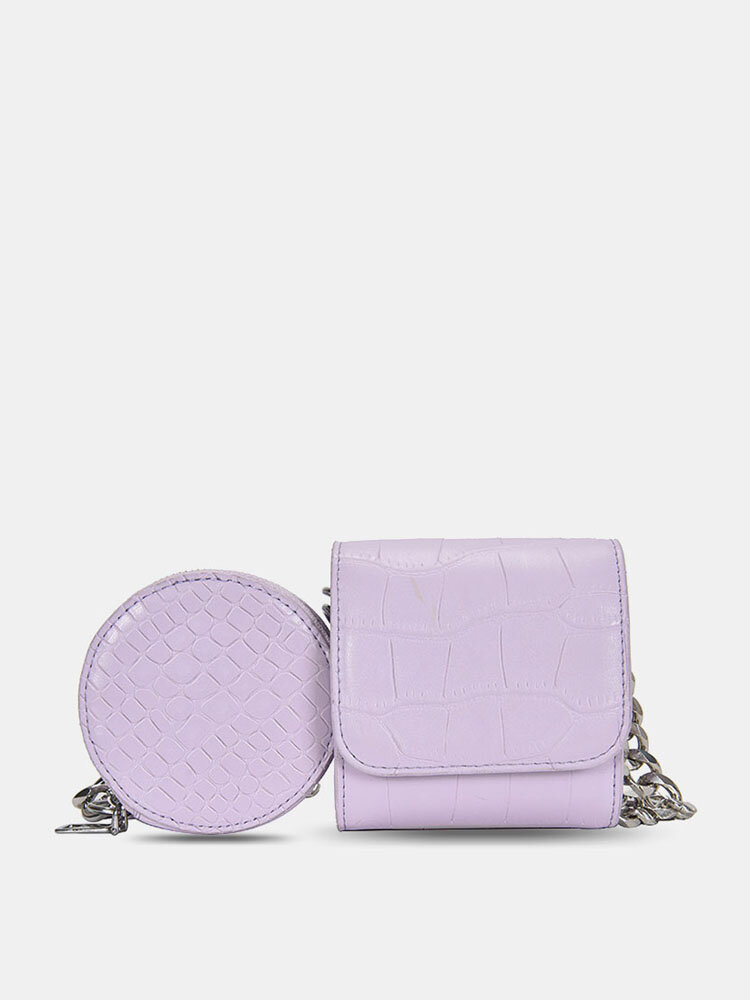 Alligator Pattern Mini Small Crossbody Bag