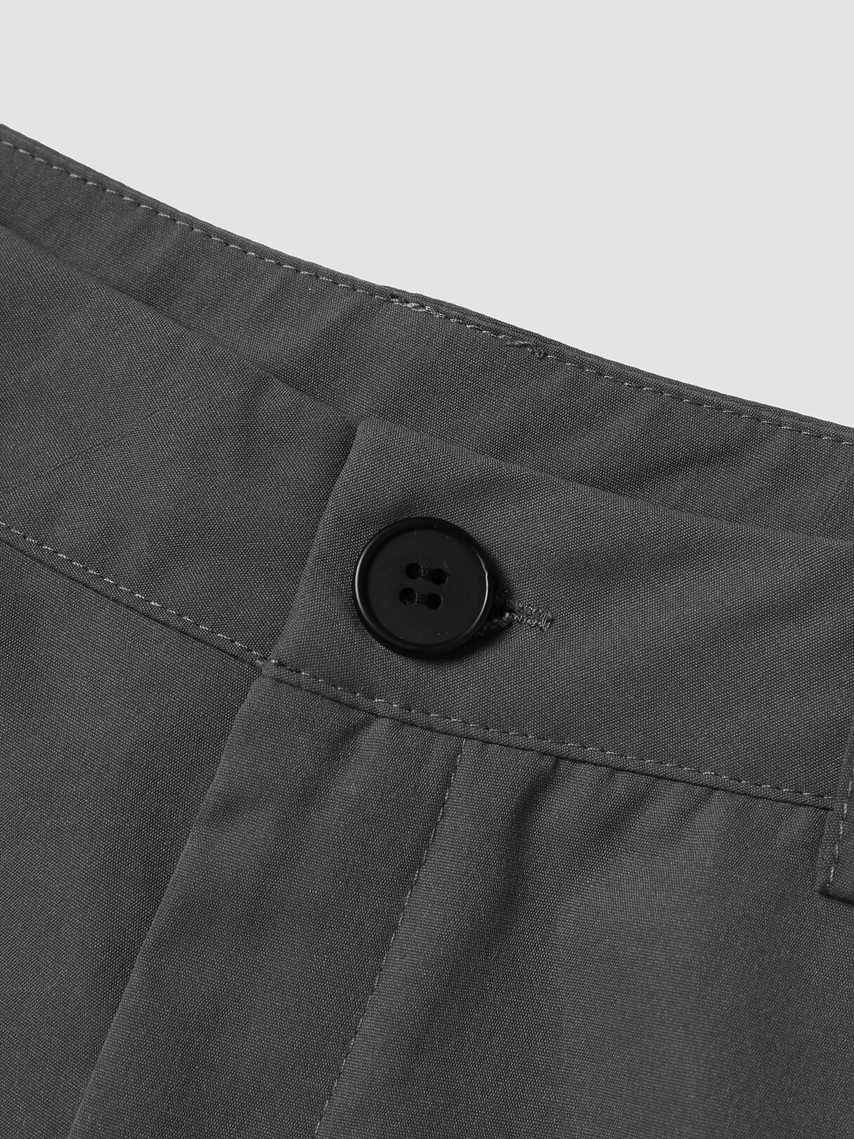 Solid Pocket Loose Cargo Pants