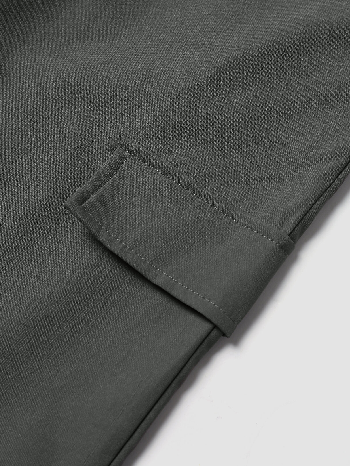 Solid Pocket Loose Cargo Pants