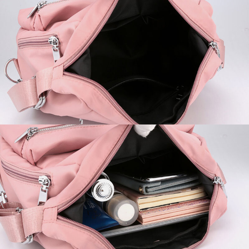 Headphone Anti theft Waterproof Multi-Carry Backpack